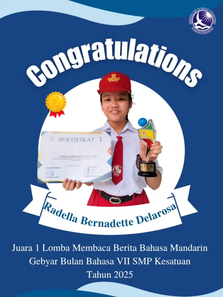 Congratulations to the students of Sekolah Dasar Kristen Tunas Harapan for your wonderful achie (3)