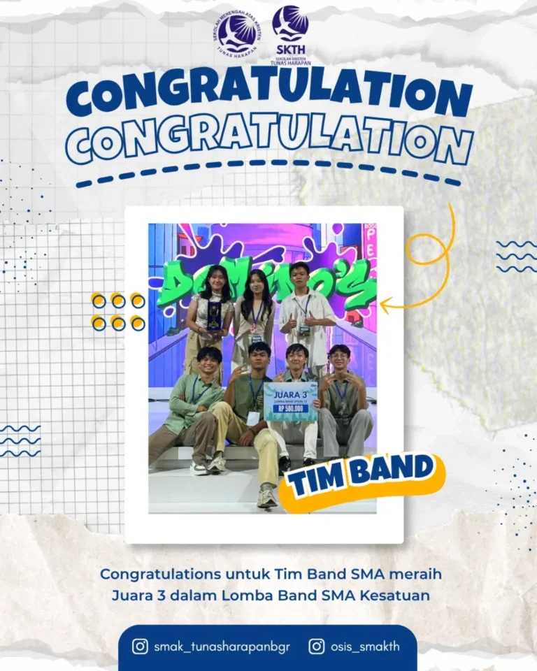 PECAH! 🥳🎸 Selamat dan bangga setinggi-tingginya untuk Tim Band SMA Tunas Harapan yang berhasi-converted-from-webp