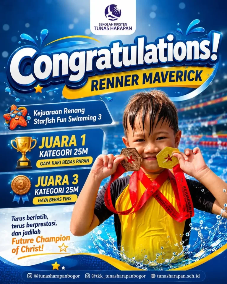 🏊_♂️🏆 CONGRATULATIONS, RENNER MAVERICK! 🏆🏊_♂️Setiap perjuangan di dalam air akhirnya berbuah